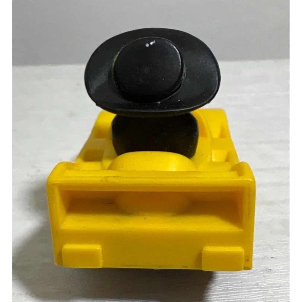 Hamburglar McDonalds Toy Car 1988 Yellow Toy Car Collectible Happy Meal Vintage - Picture 4 of 8